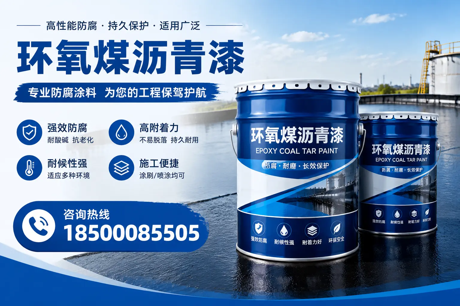 环氧煤沥青漆与其他漆类的比较,九江用户的选择依据